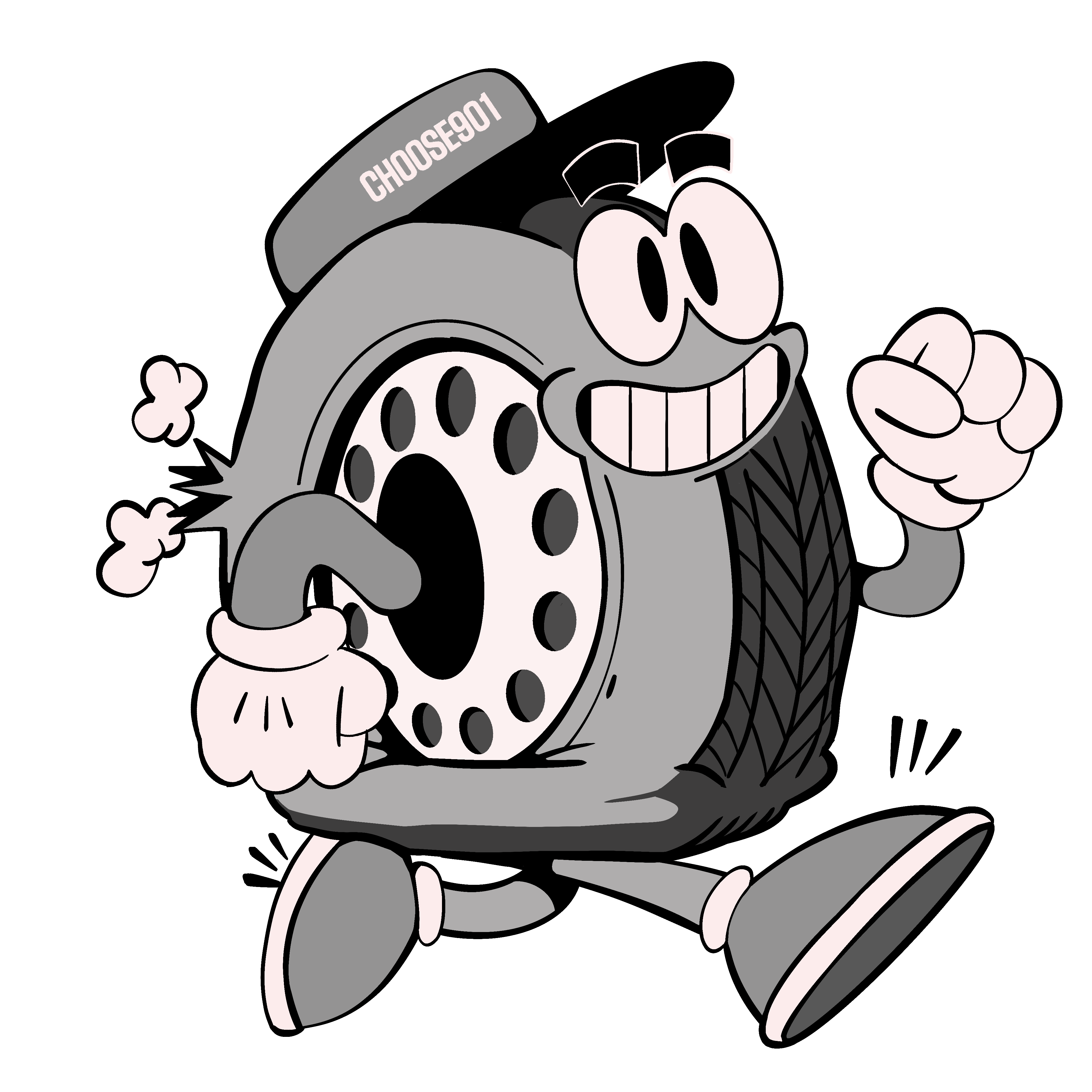 Retro Mascot Color Direction