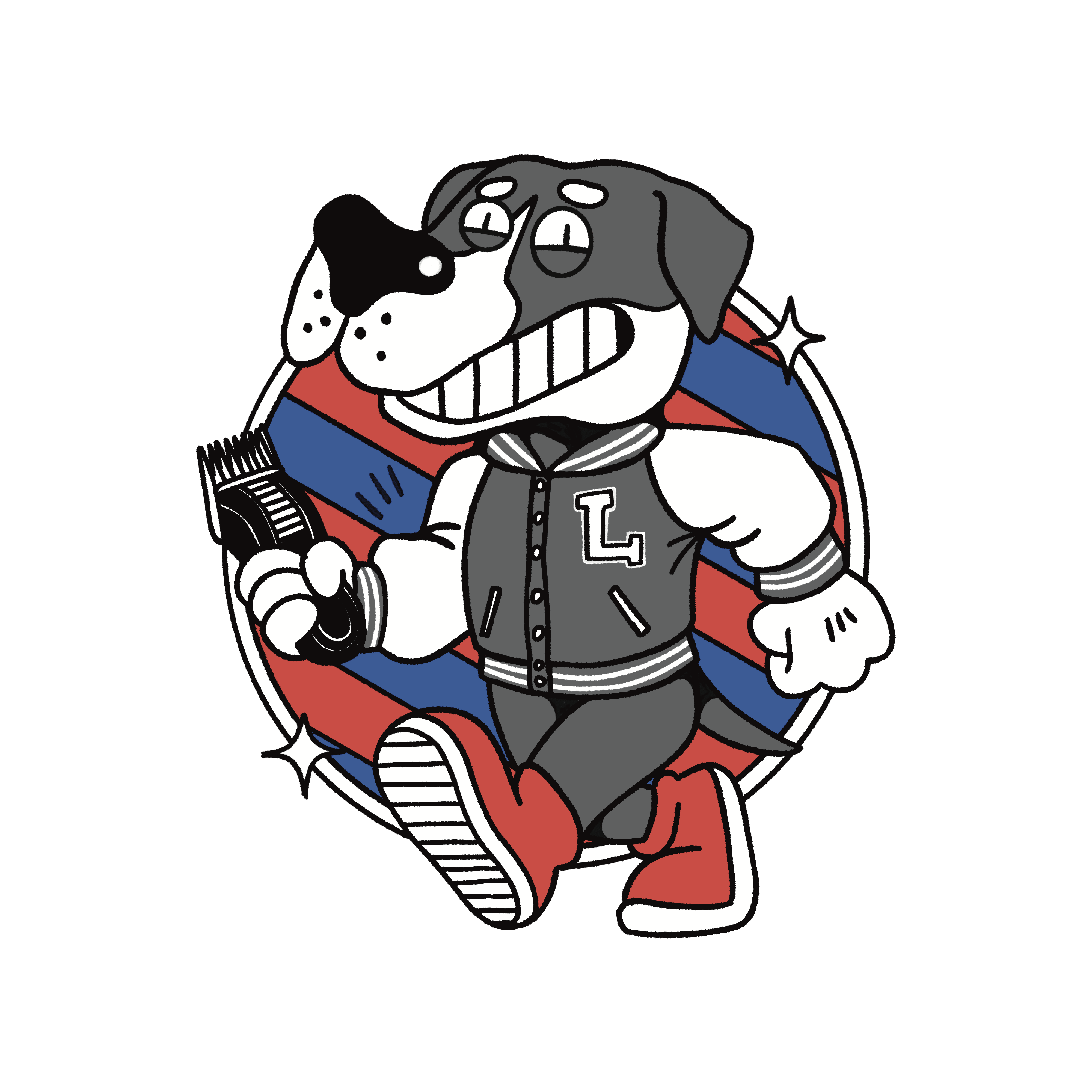 Retro Mascot Character Sheet